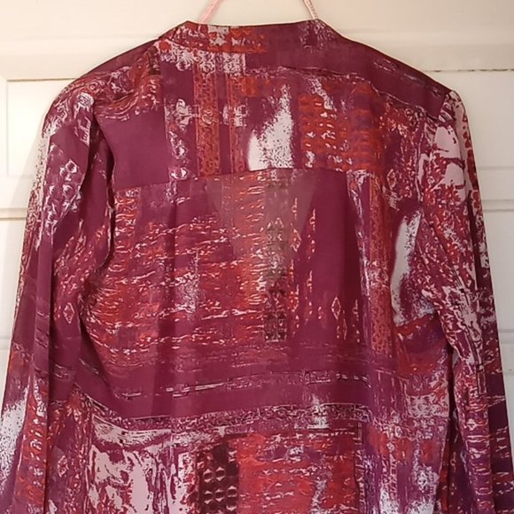 Forever 21 Sheer Blouse Size XS - Picture 2 of 6